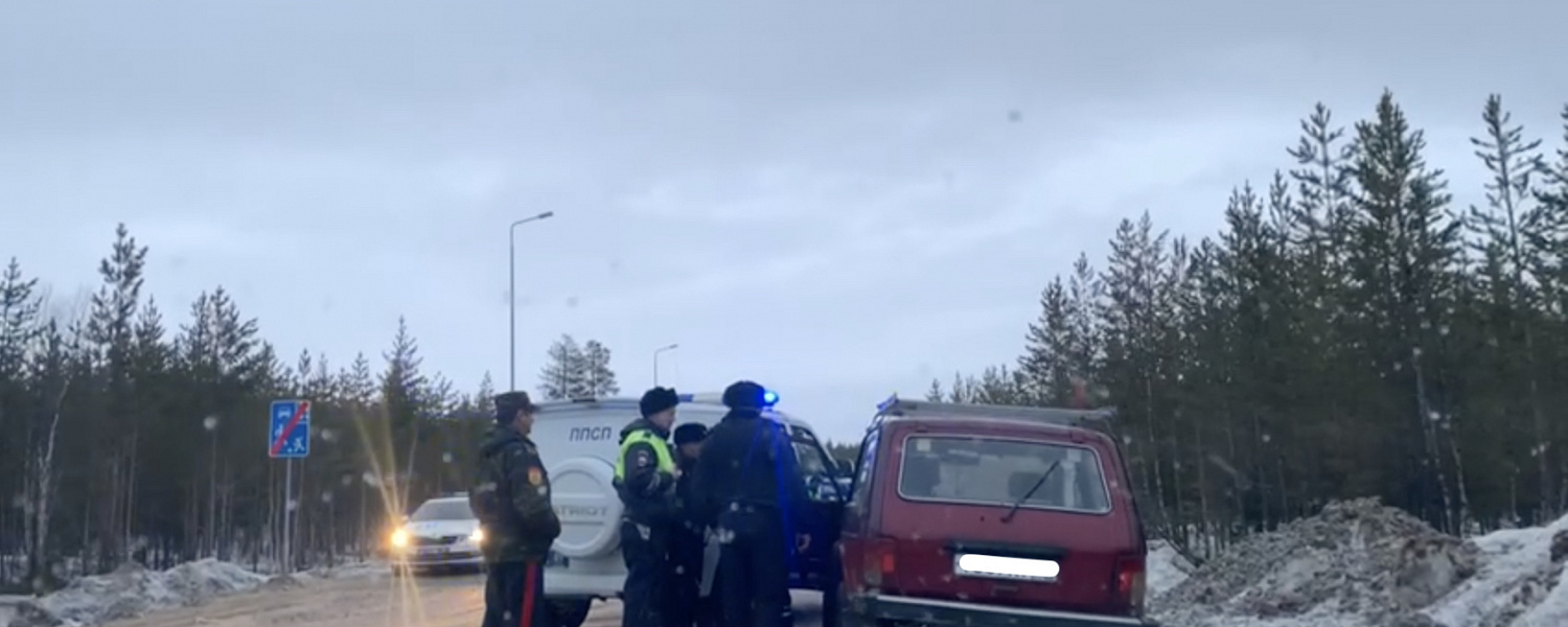 В Губкинском на дачных массивах задержали пьяного водителя. ВИДЕО.